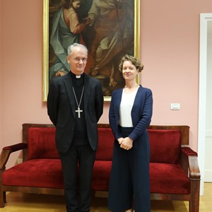 Nadbiskup Kutleša primio veleposlanicu Kraljevine Nizozemske u RH